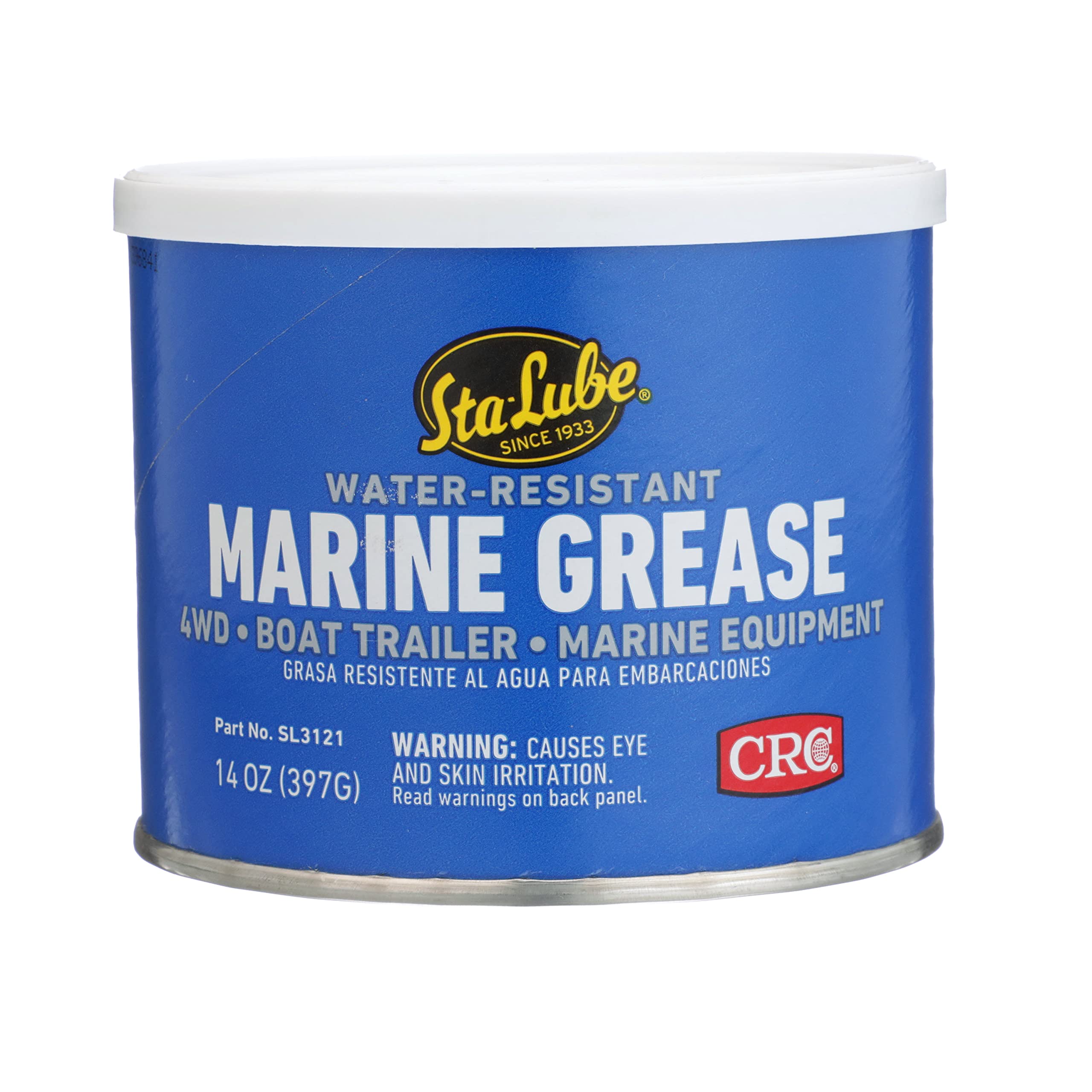 Sta-Lube SL3121 blue marine grease tub for durability in water conditions