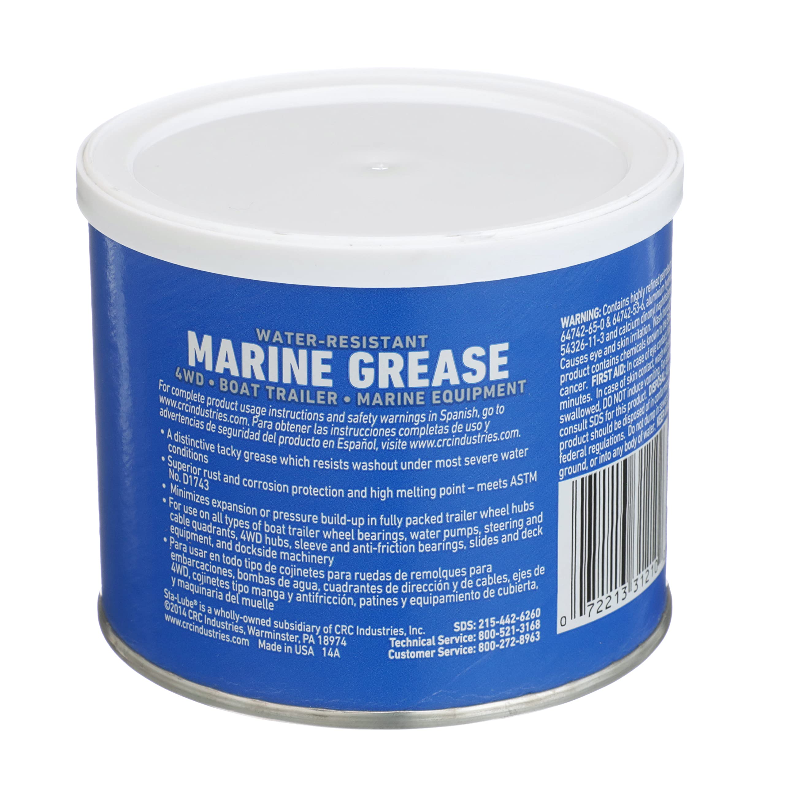 Sta-Lube SL3121 ideal for boat trailers and marine equipment