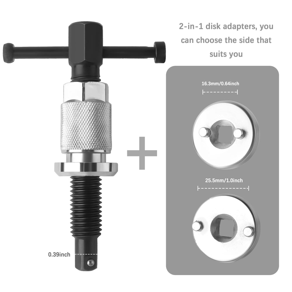 Stacool dark adapter 16.3mm reverse gauge for caliper compatibility