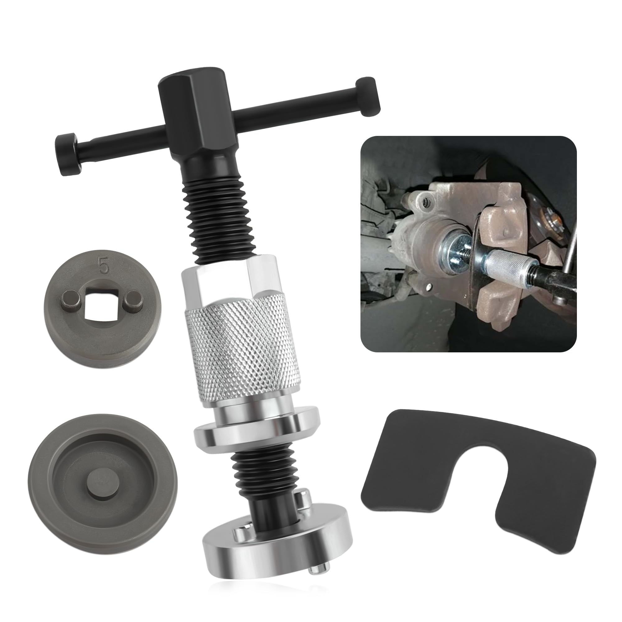 Stacool 5PCS brake caliper tool set rotary device for piston compression
