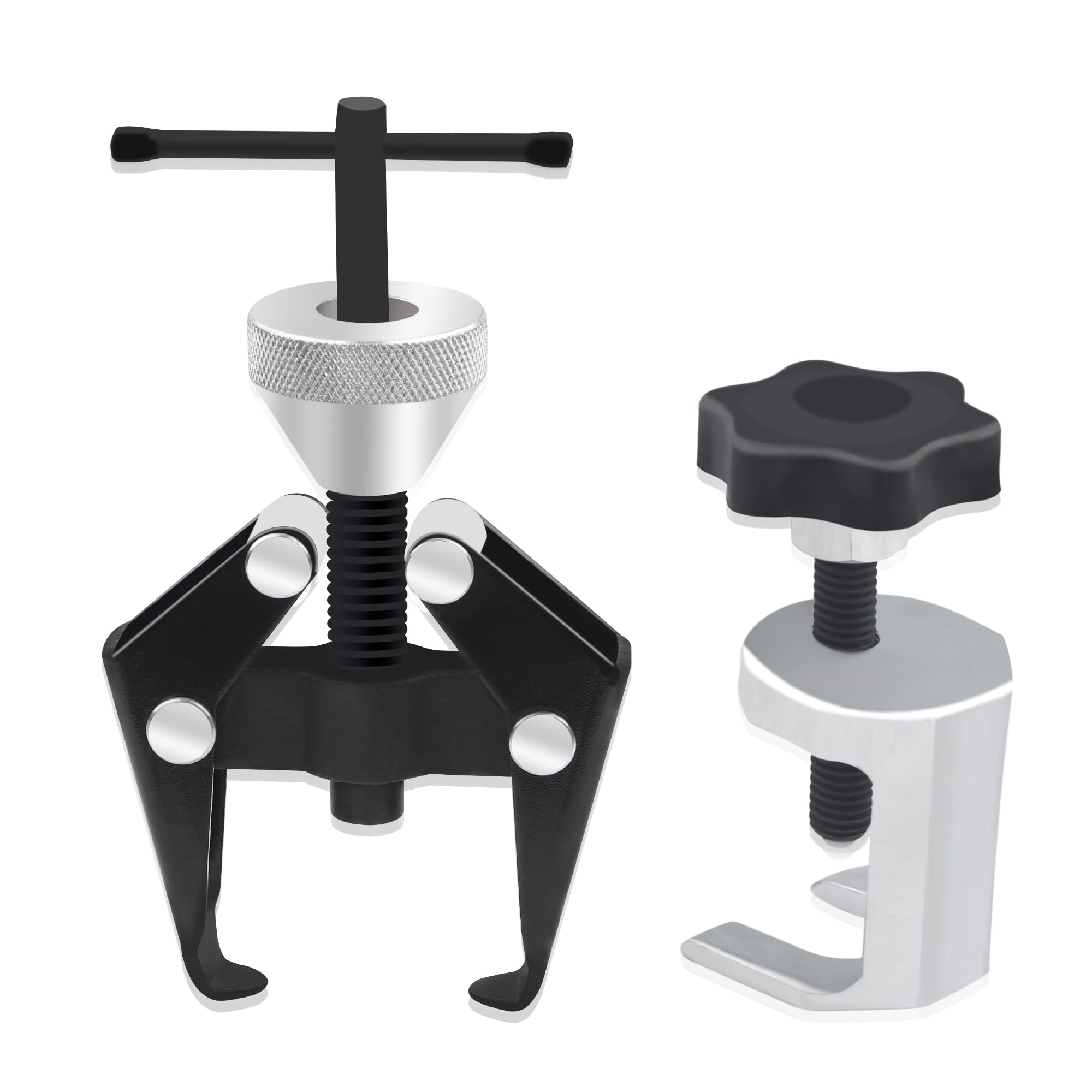 Stacool front view of puller kit showing components and durability benefit