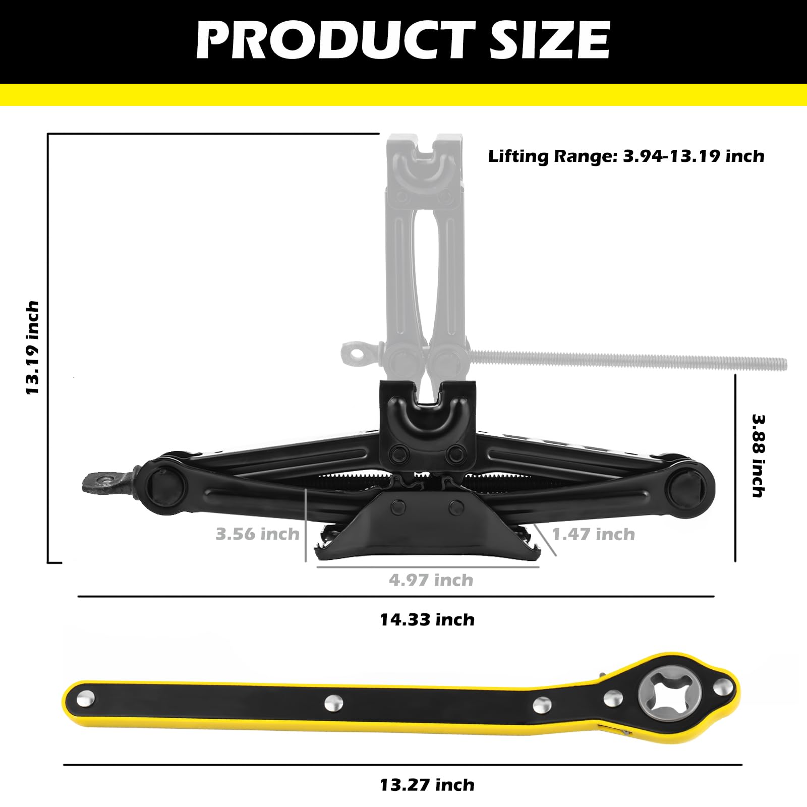 Stacool ratchet wrench in use for efficient lifting