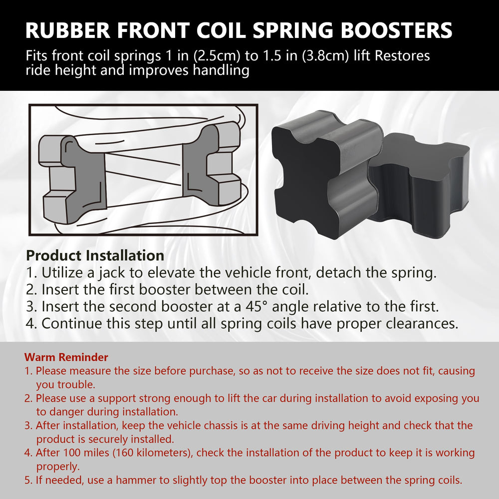 Stacool universal-fit spacer on a vehicle illustrating versatility