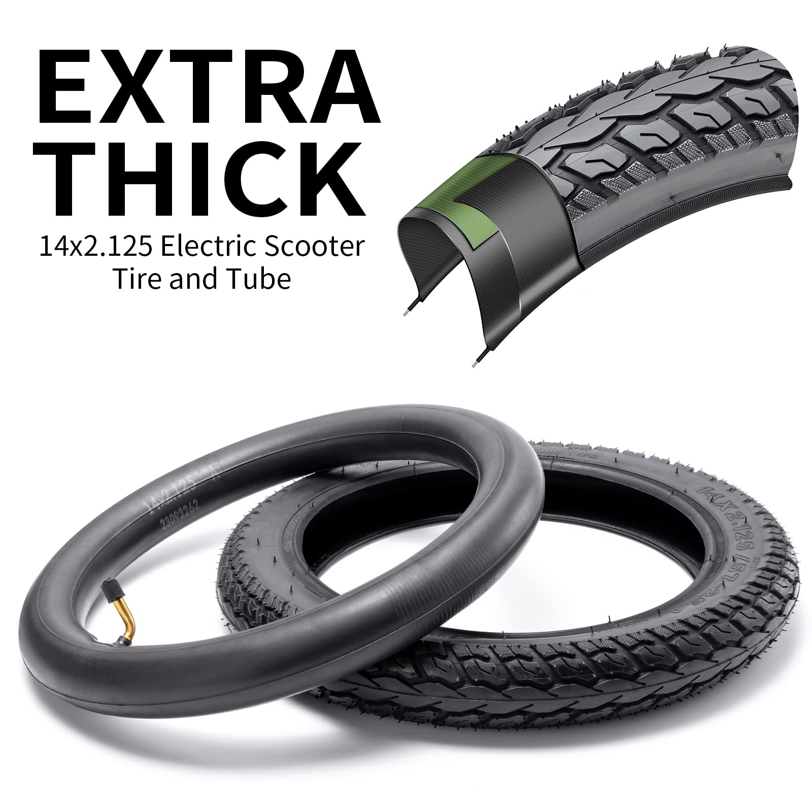 StaiBC deep-grooved tread for strong grip and water drainage