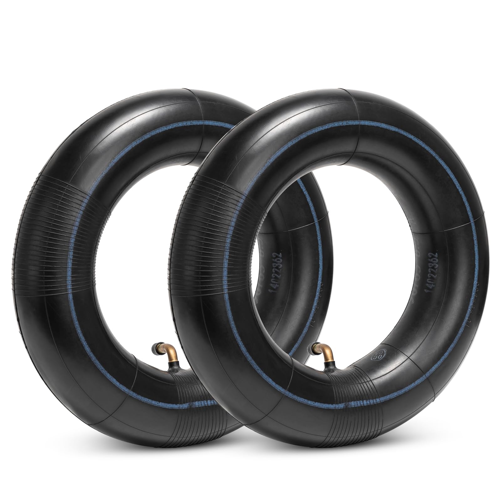 StaiBC heavy-duty inner tube front view for 90-65-6.5 tires, promotes steady front performance.