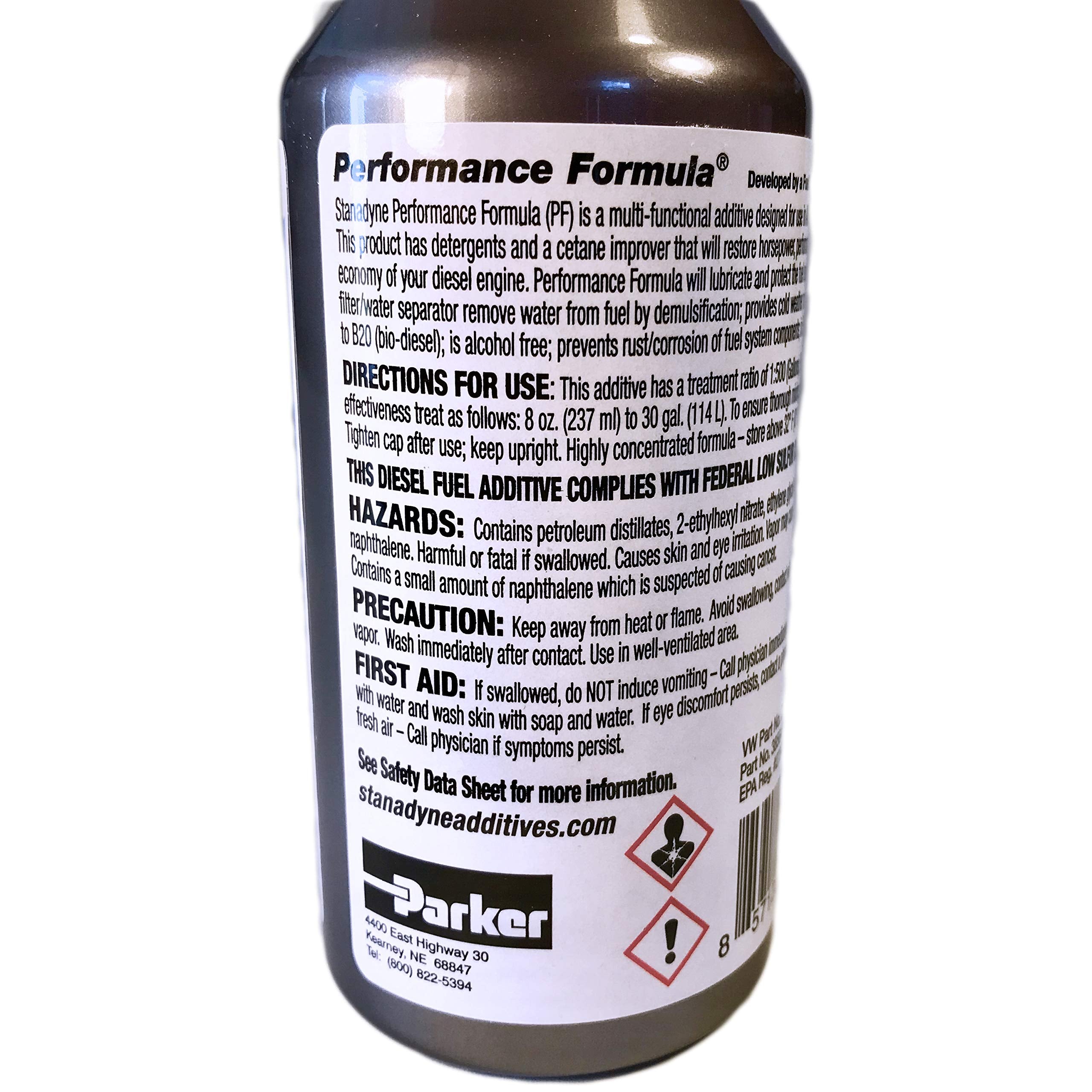 Stanadyne Performance Formula demonstrates corrosion inhibitors in action.