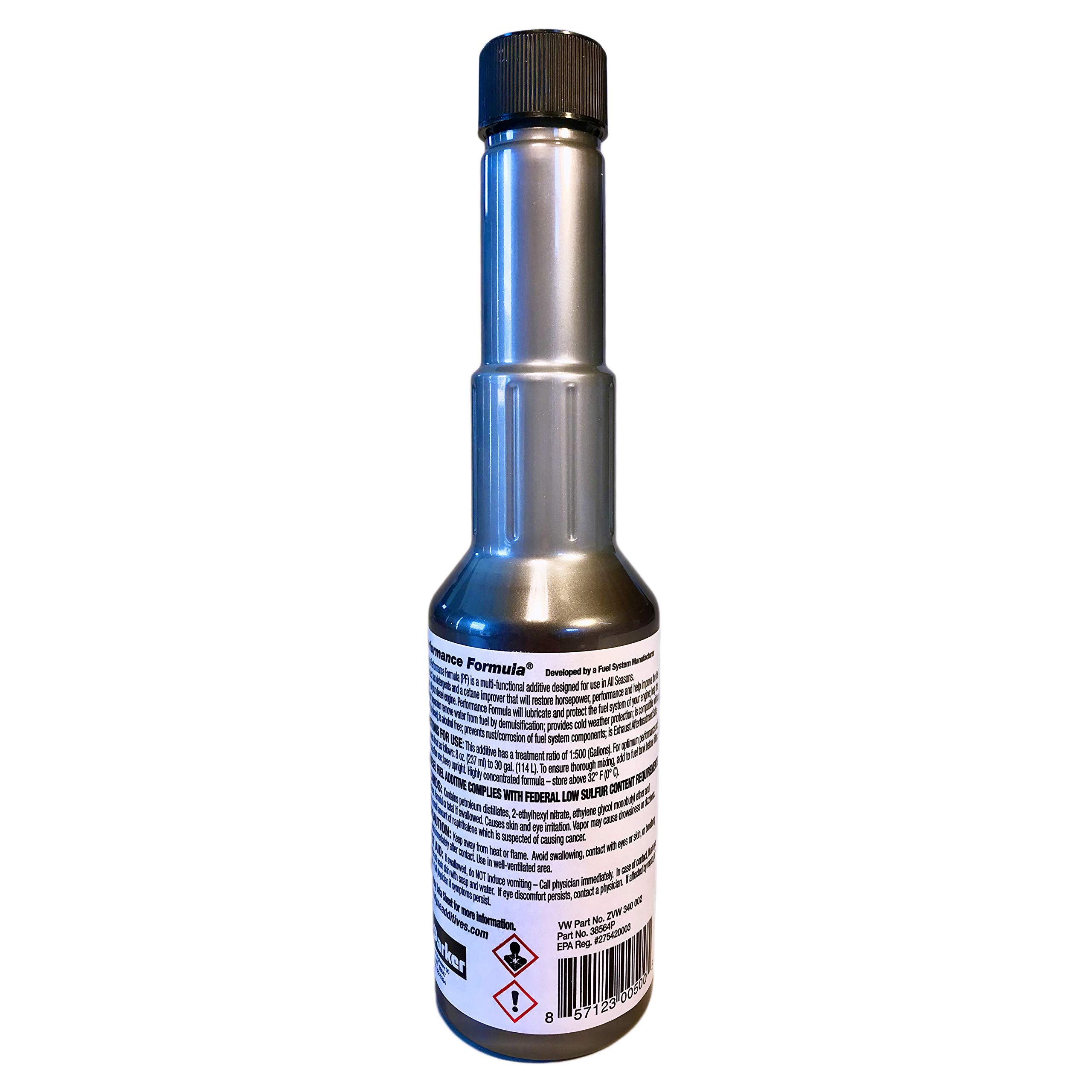 Stanadyne Performance Formula going into diesel system to reduce deposits.