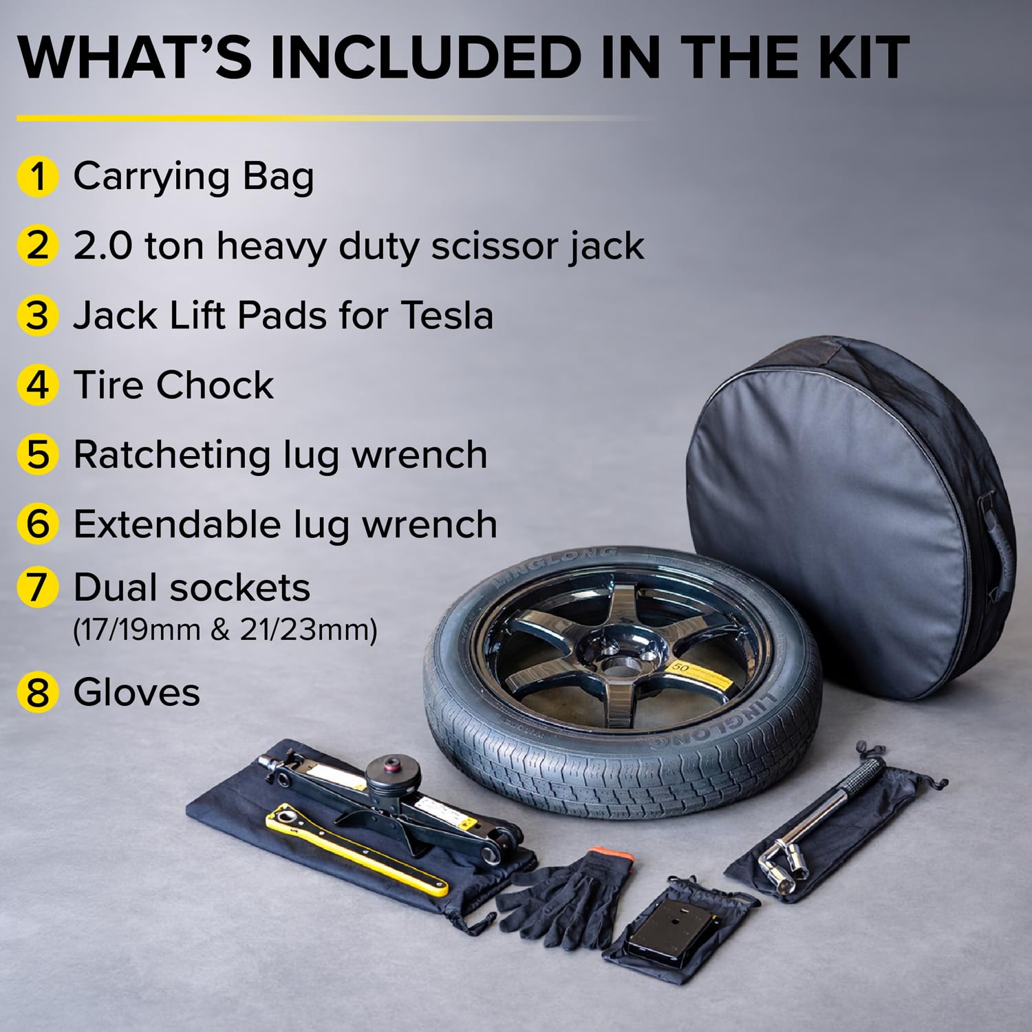 StanceMagic extendable tire iron and lug wrench streamline repairs.
