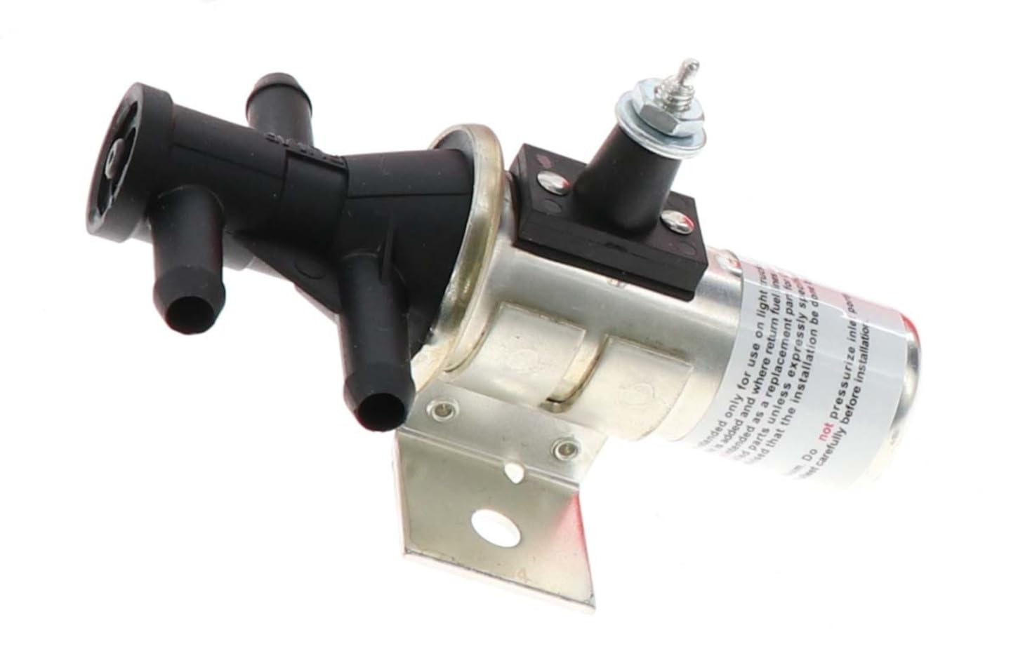 Standard Motor FV1T fuel selector valve top view shows compact mounting for easy installation.