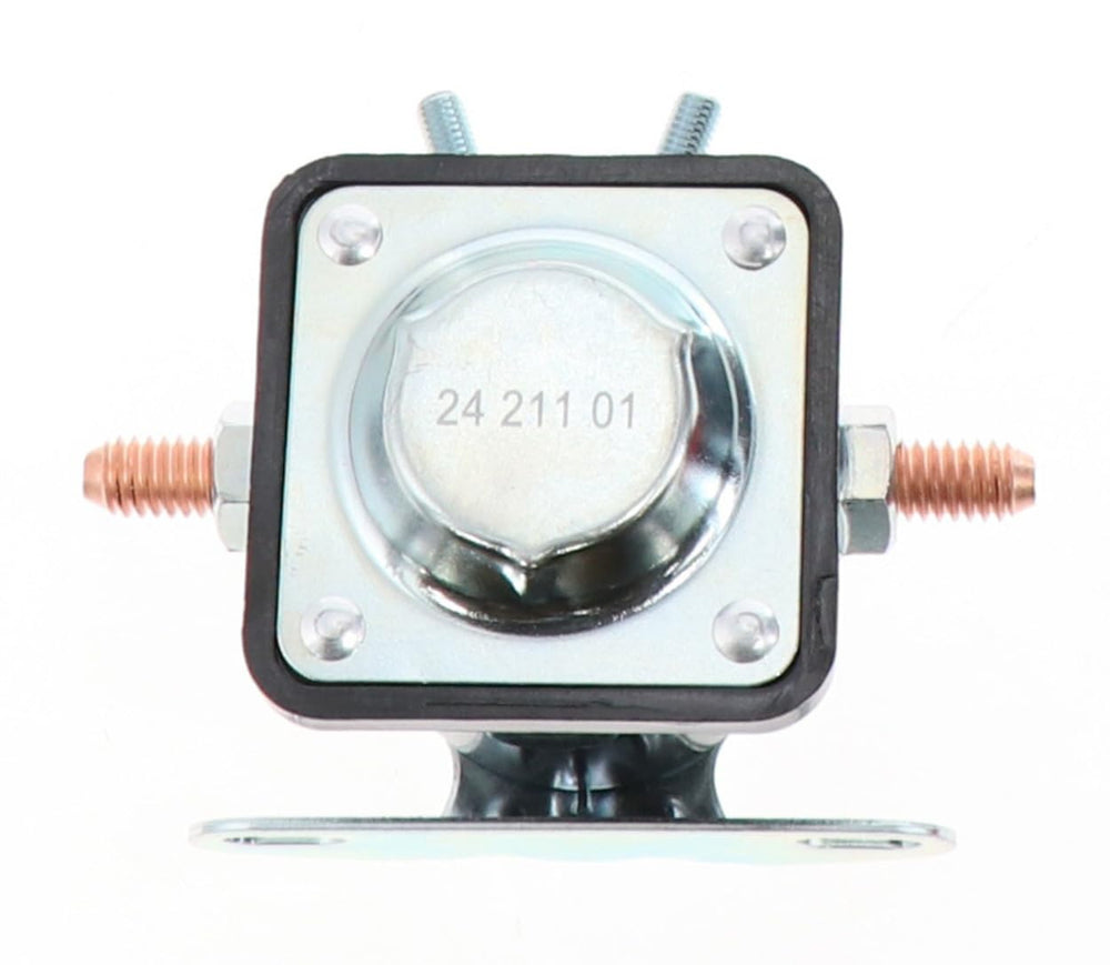 Standard Motor Products SS581T starter solenoid top view showcases precise engineering for reliable fit.