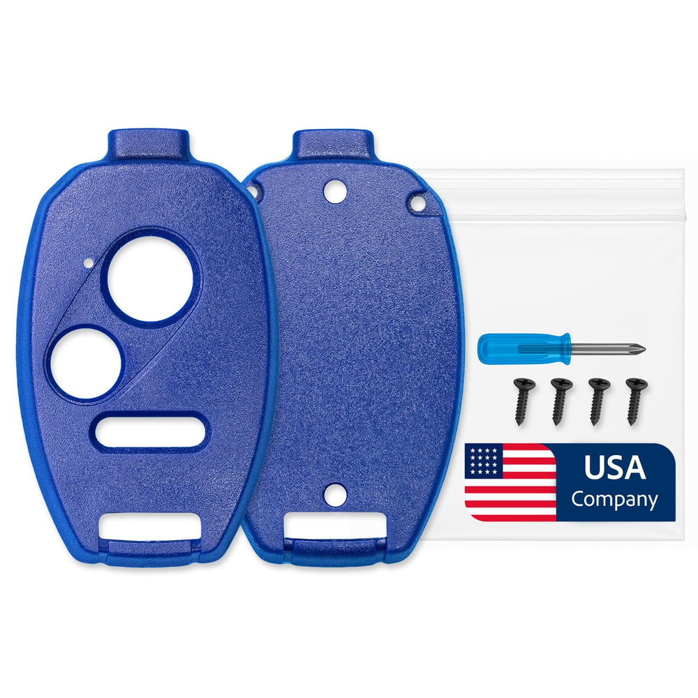 StandardAutoPart Honda key shell blue 3-button for tougher daily use