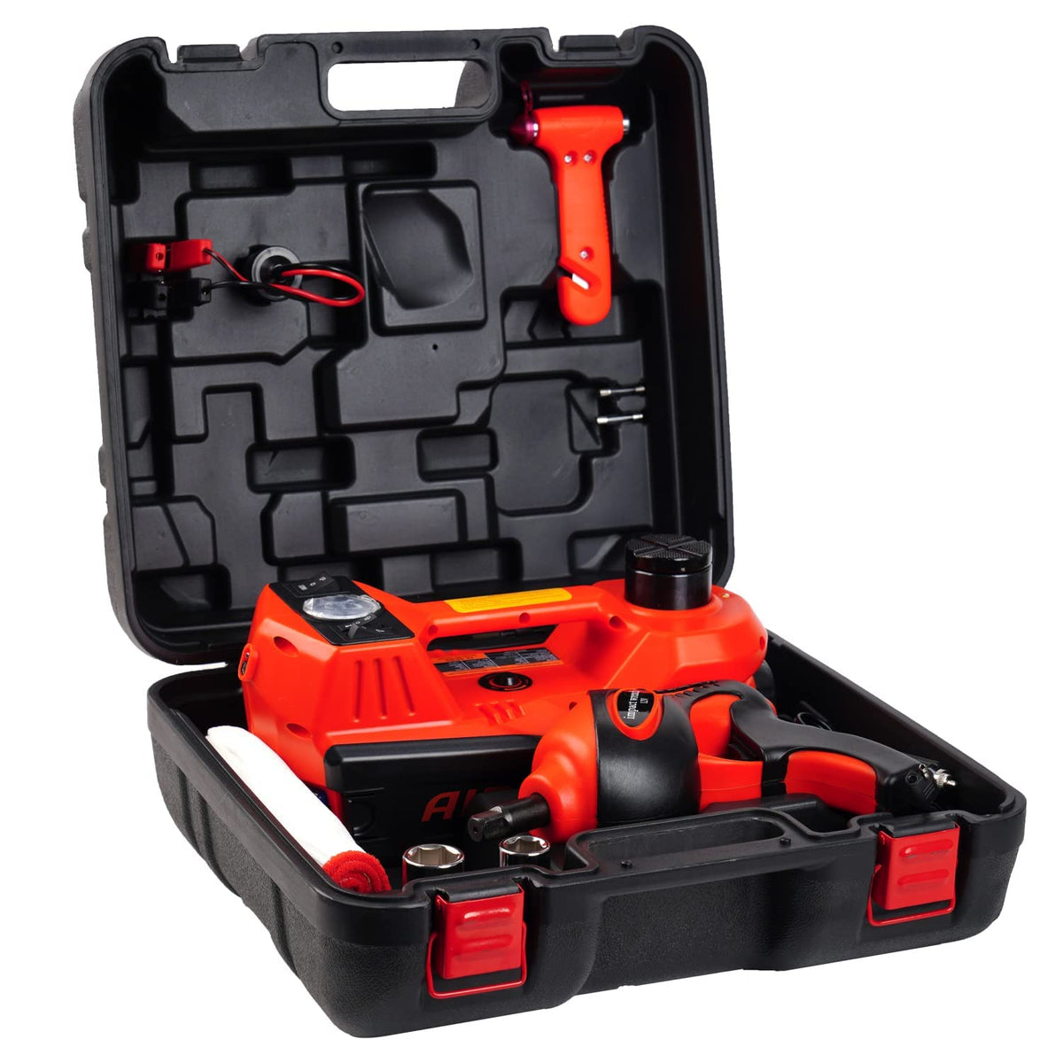 STANDTALL electric jack demonstrates 5-ton lift for heavy-duty vehicles