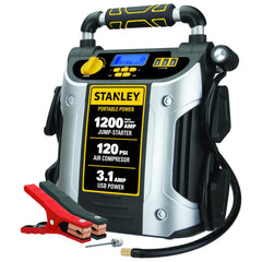 STANLEY J5C09D jump starter with 1200 peak amps for quick vehicle boosts