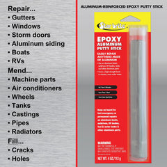 STAR BRITE putty stick endures high heat for exhaust system repair