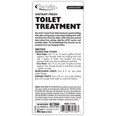 STAR BRITE Instant Fresh pour demonstrates easy dosing for boats and campers.