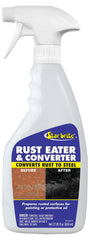 STAR BRITE Rust Eater 22oz bottle ready for rust removal on metal surfaces.