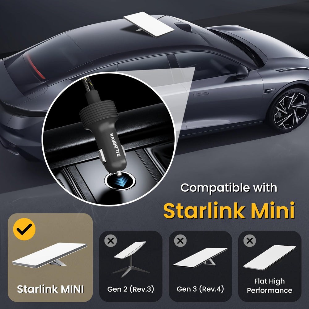 STARGEAR IP67 waterproof gasket protects the connector from rain and dust.