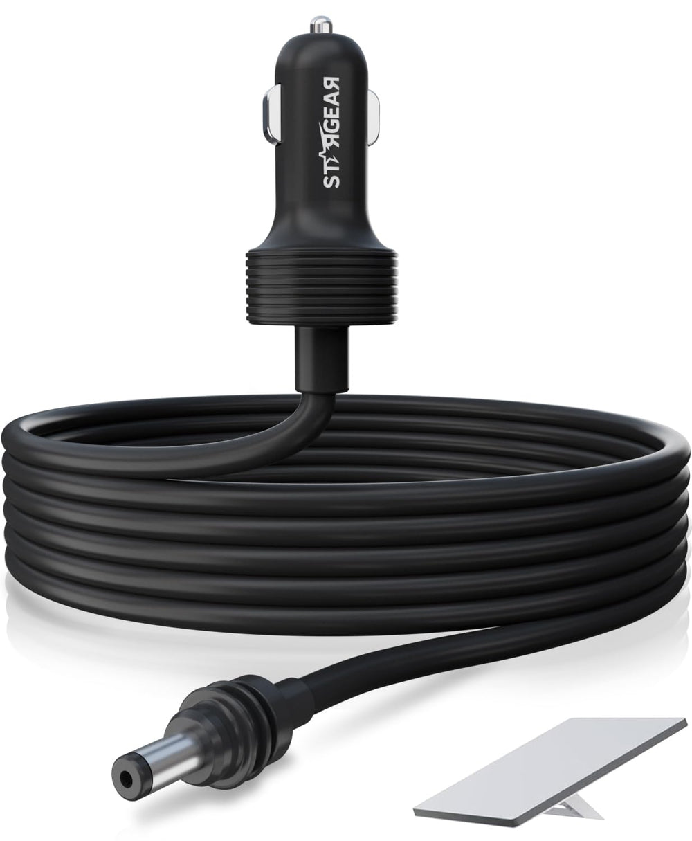 STARGEAR Starlink Mini cable 12V-48V DC cord for car powered internet on the go