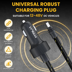 STARGEAR Starlink Mini braided cable emphasizes durability during travels