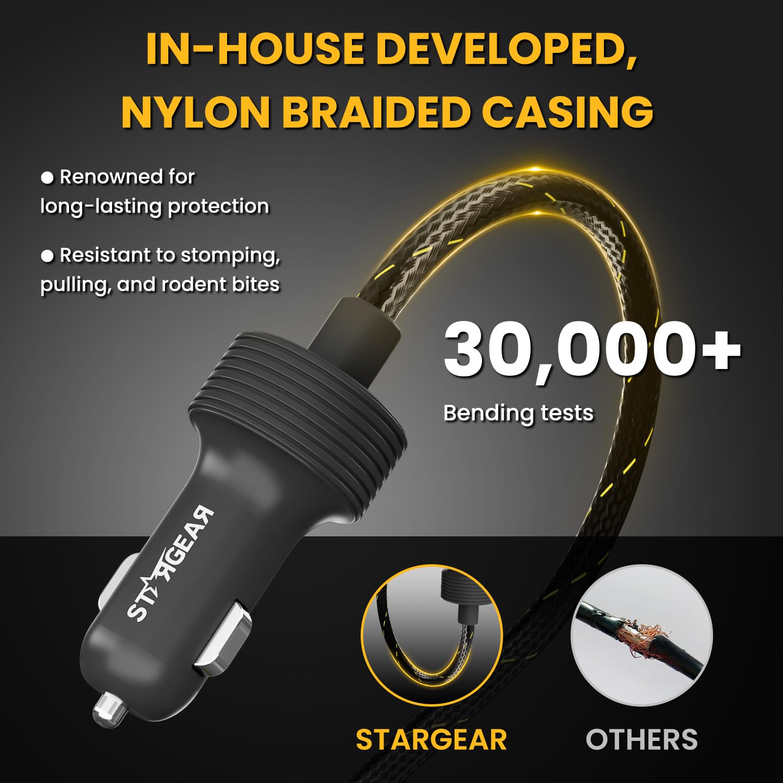 STARGEAR Starlink Mini IP67 waterproof gasket protects connections