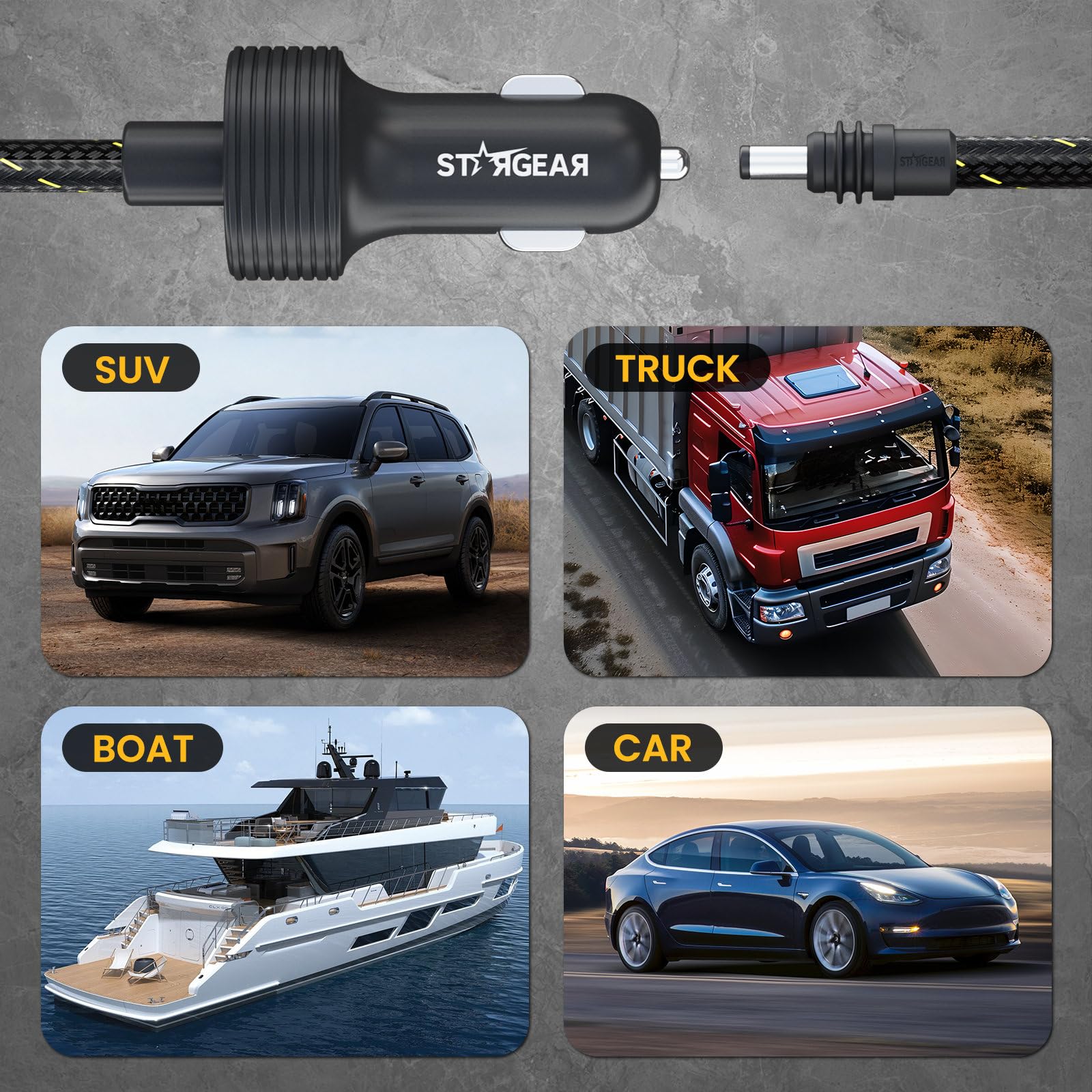 STARGEAR Starlink Mini suitable for car RV and boat setups