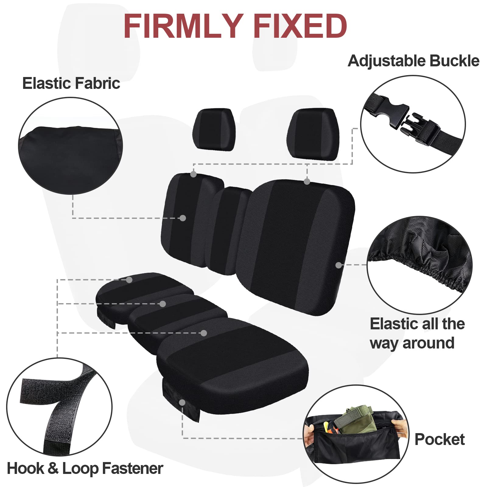 StarknightMT Defender seat cover offers all-around protection from sand, dirt, and claws.
