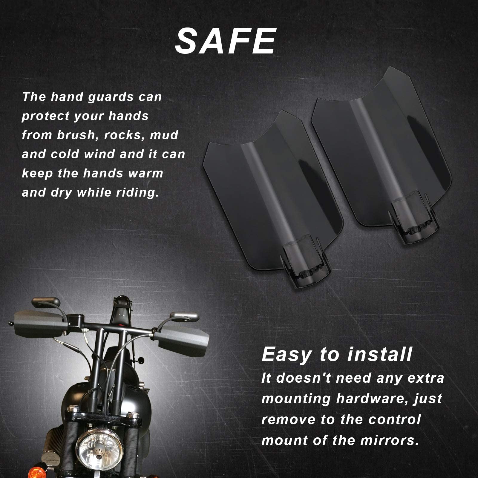 StarknightMT brushed metal finish handguards add premium style