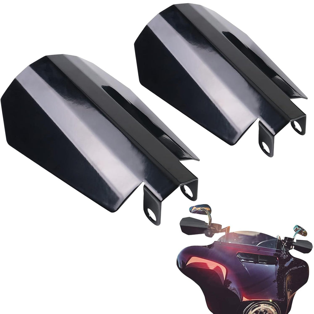 StarknightMT coffin-cut stainless handguards shield hands from wind and debris