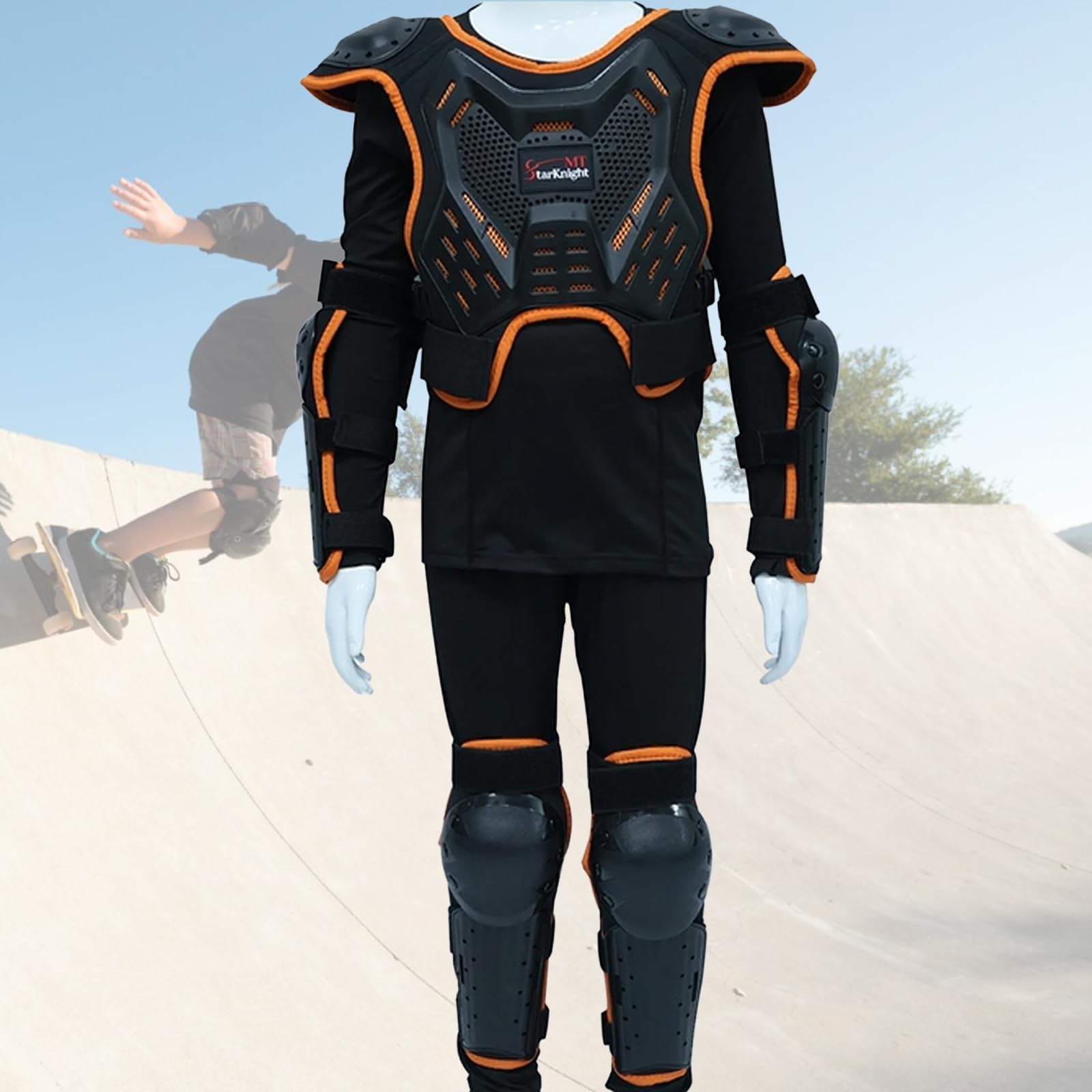StarknightMT kids dirt bike gear full set for motocross and skating adventures