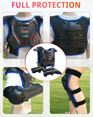 StarknightMT ventilated mesh blue gear helps kids stay cool