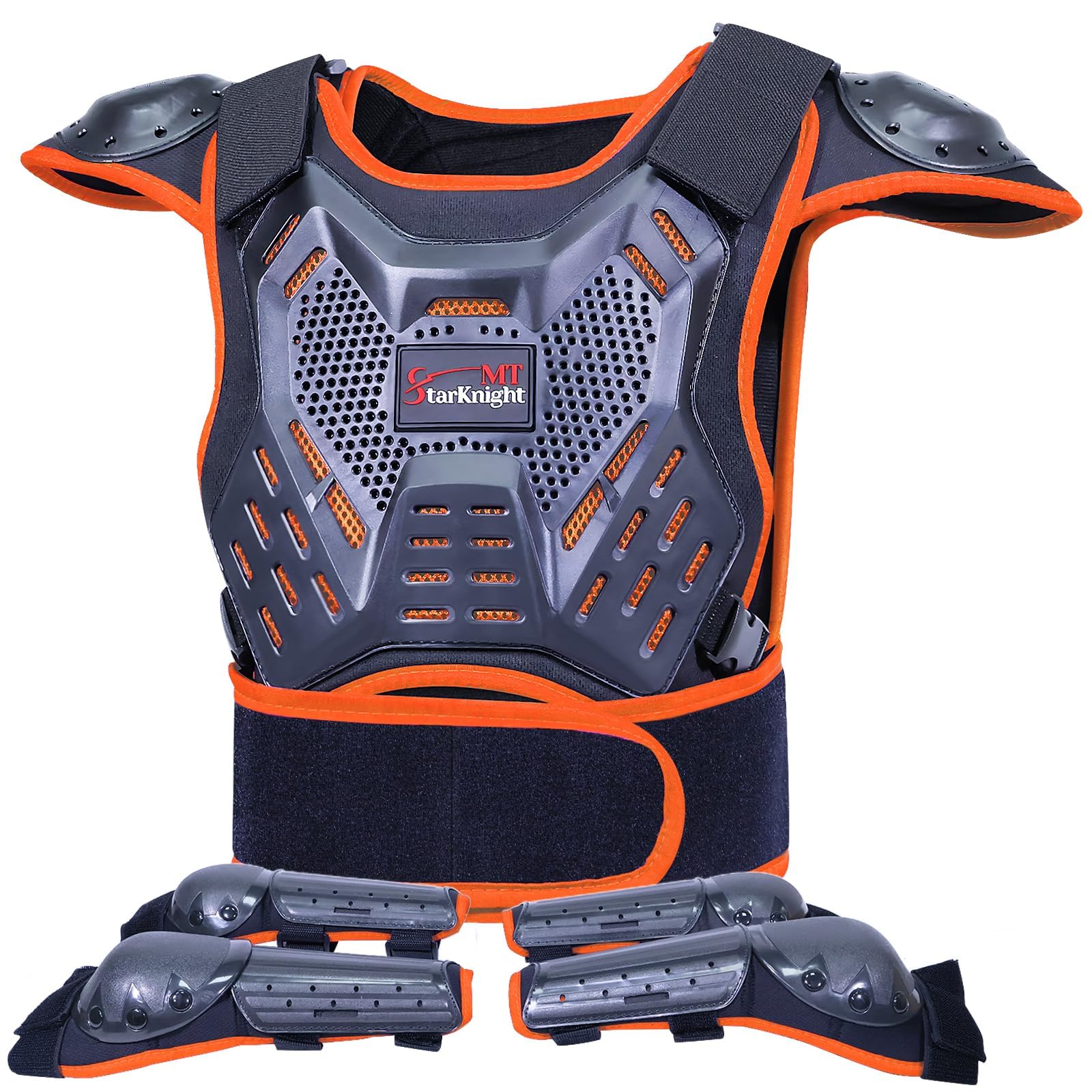 StarknightMT Kids Dirt Bike Gear worn by a kid in action for real-world use.