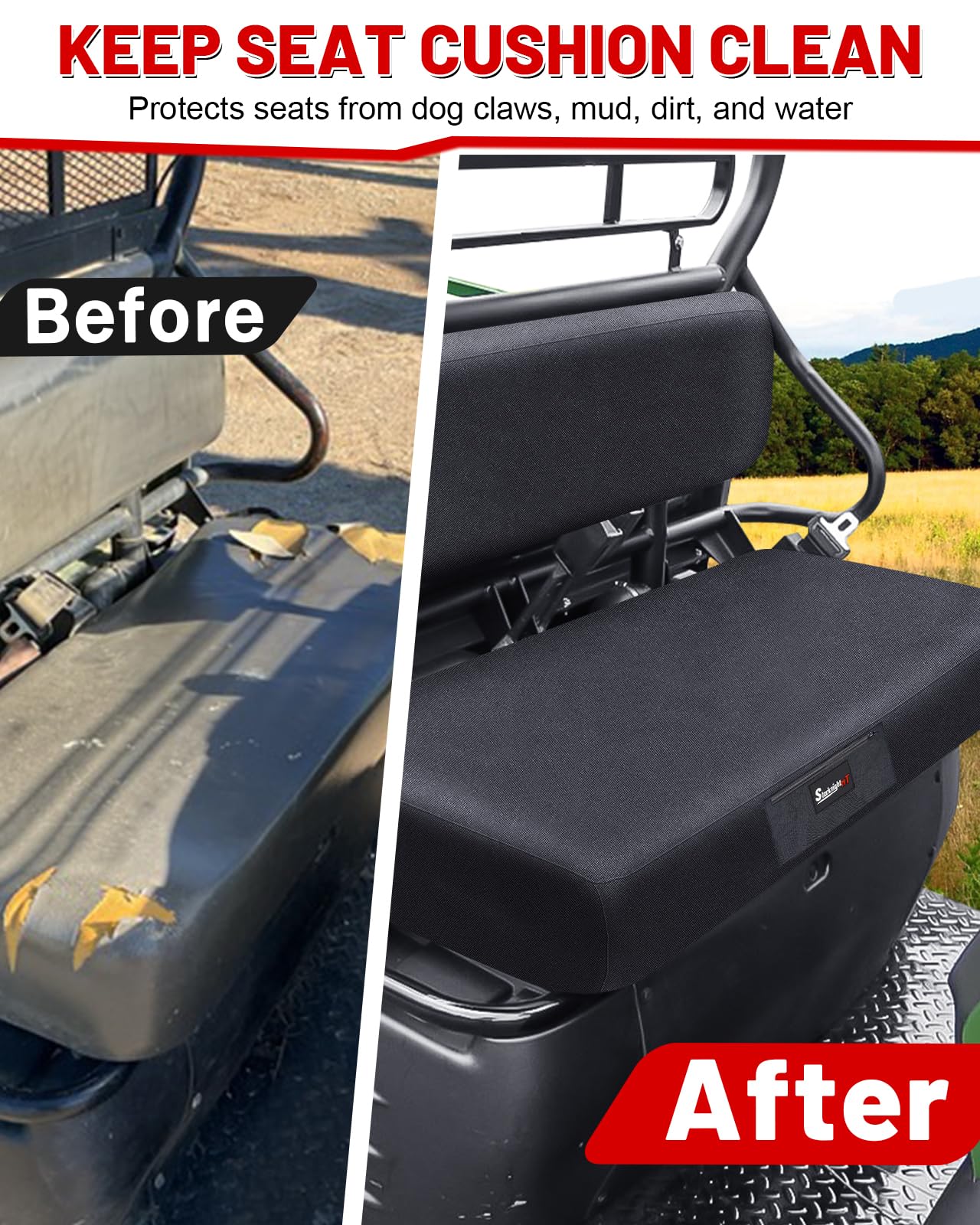 StarknightMT mule cover pocket storage offers convenient front-clip storage