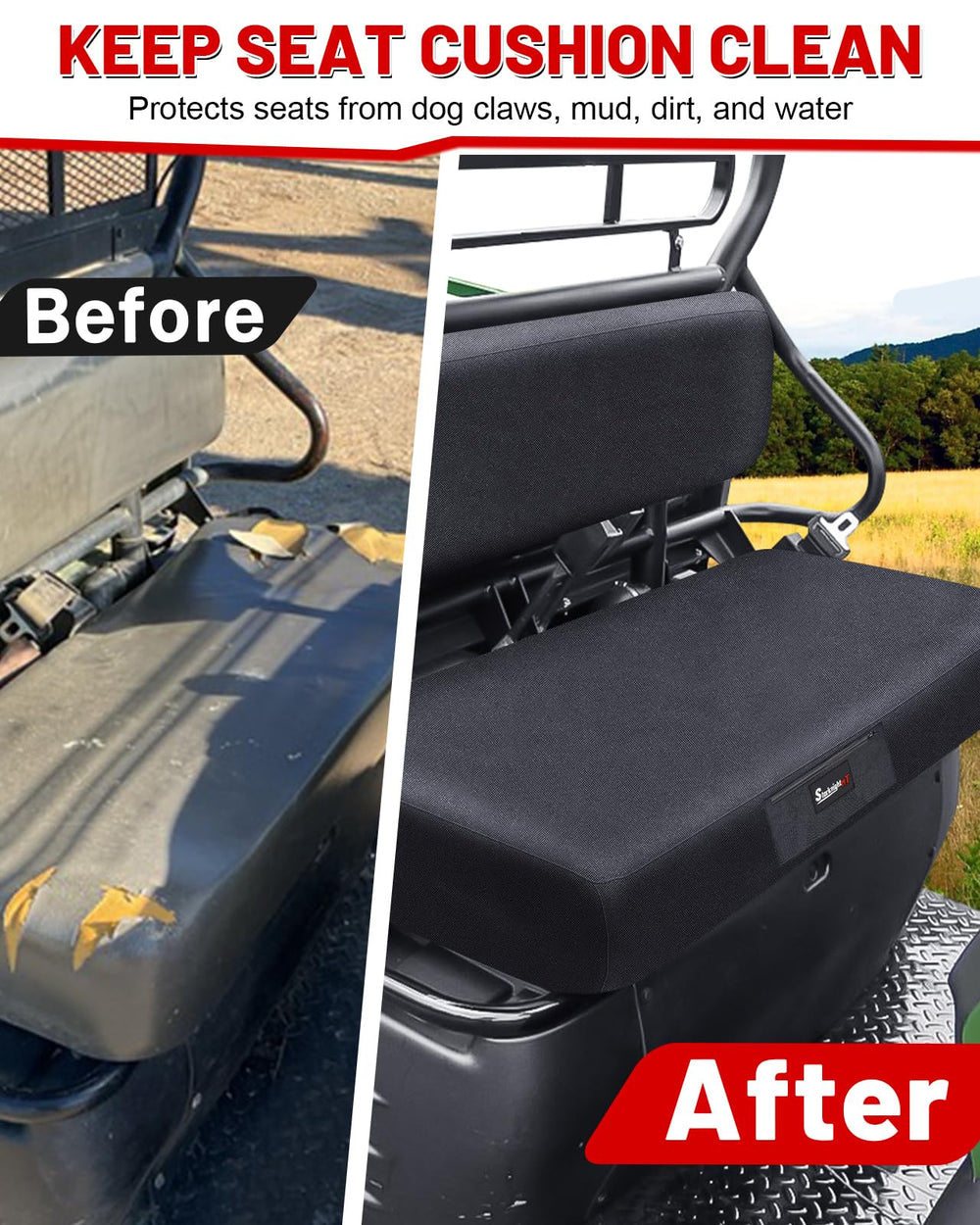 StarknightMT mule cover pocket storage offers convenient front-clip storage
