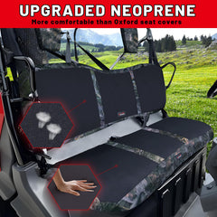 StarknightMT Pioneer 1000 back seat cover shields rear cushions from dirt.