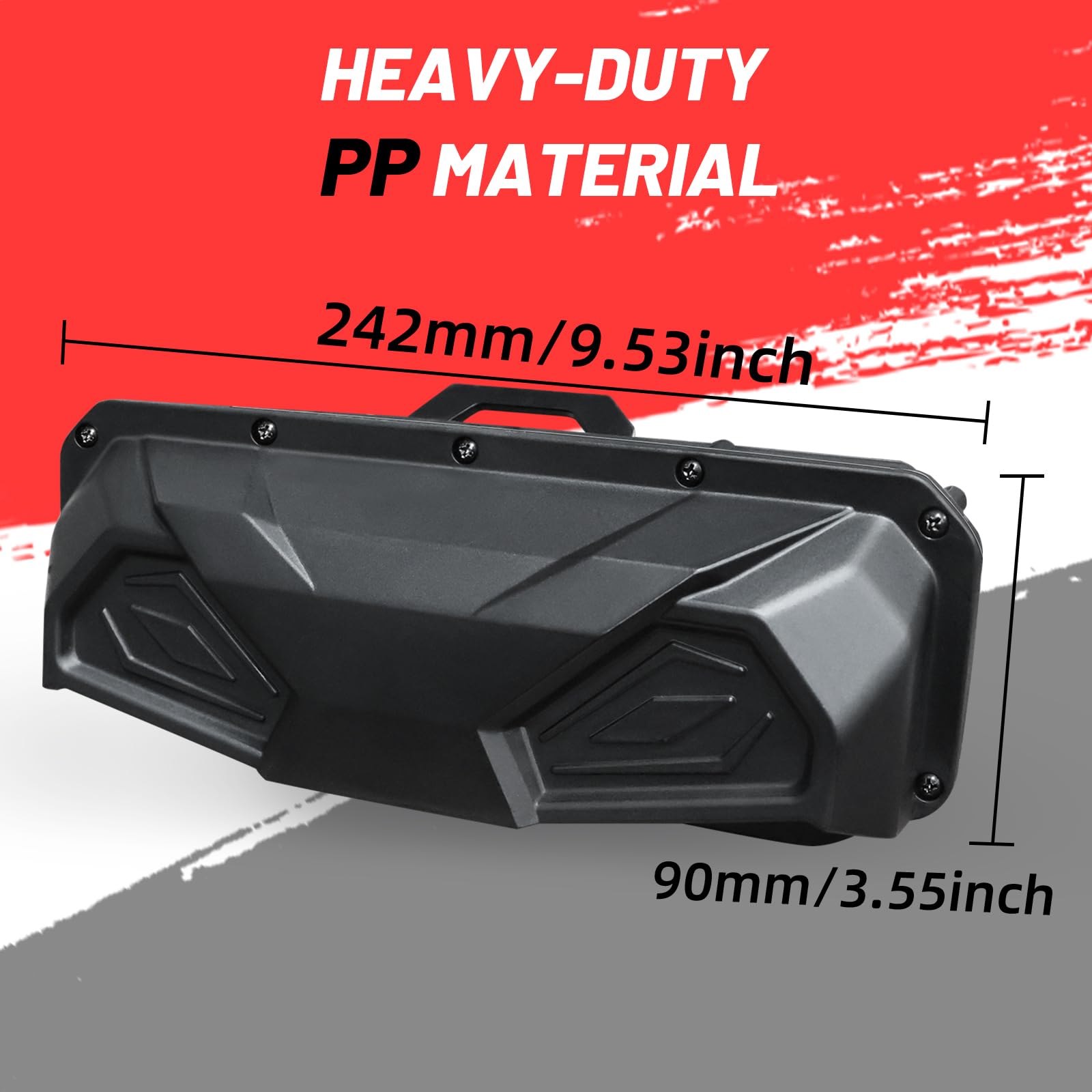 StarknightMT PP material stance offers durability against rain and debris