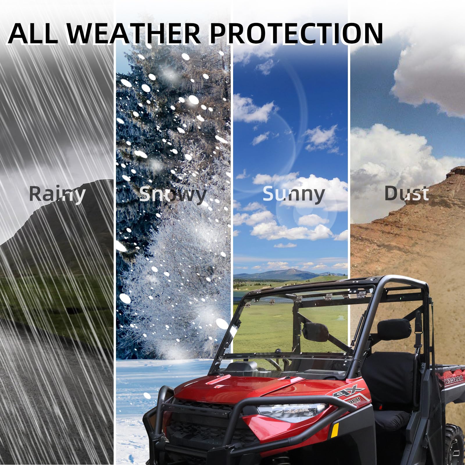 StarknightMT flip design offers versatile protection as conditions change.