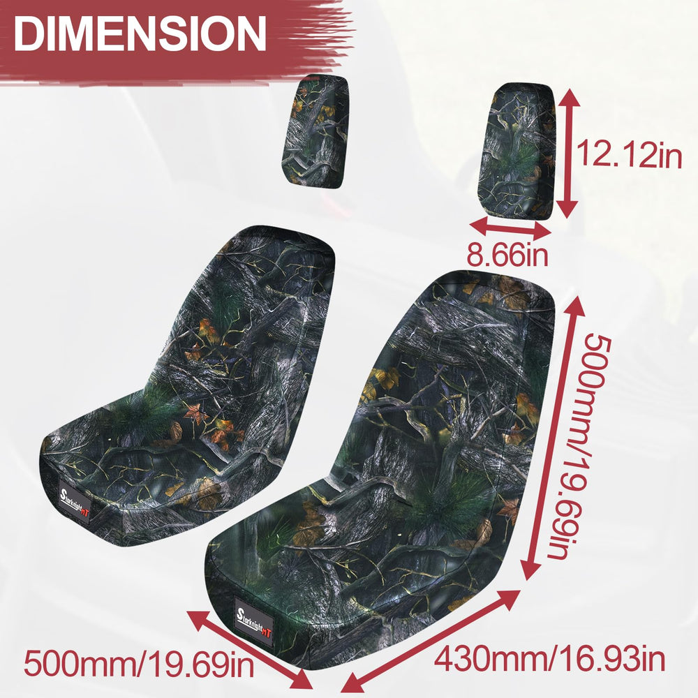 StarknightMT Rhino seat covers protect cushions from sand, dirt, and scratches.