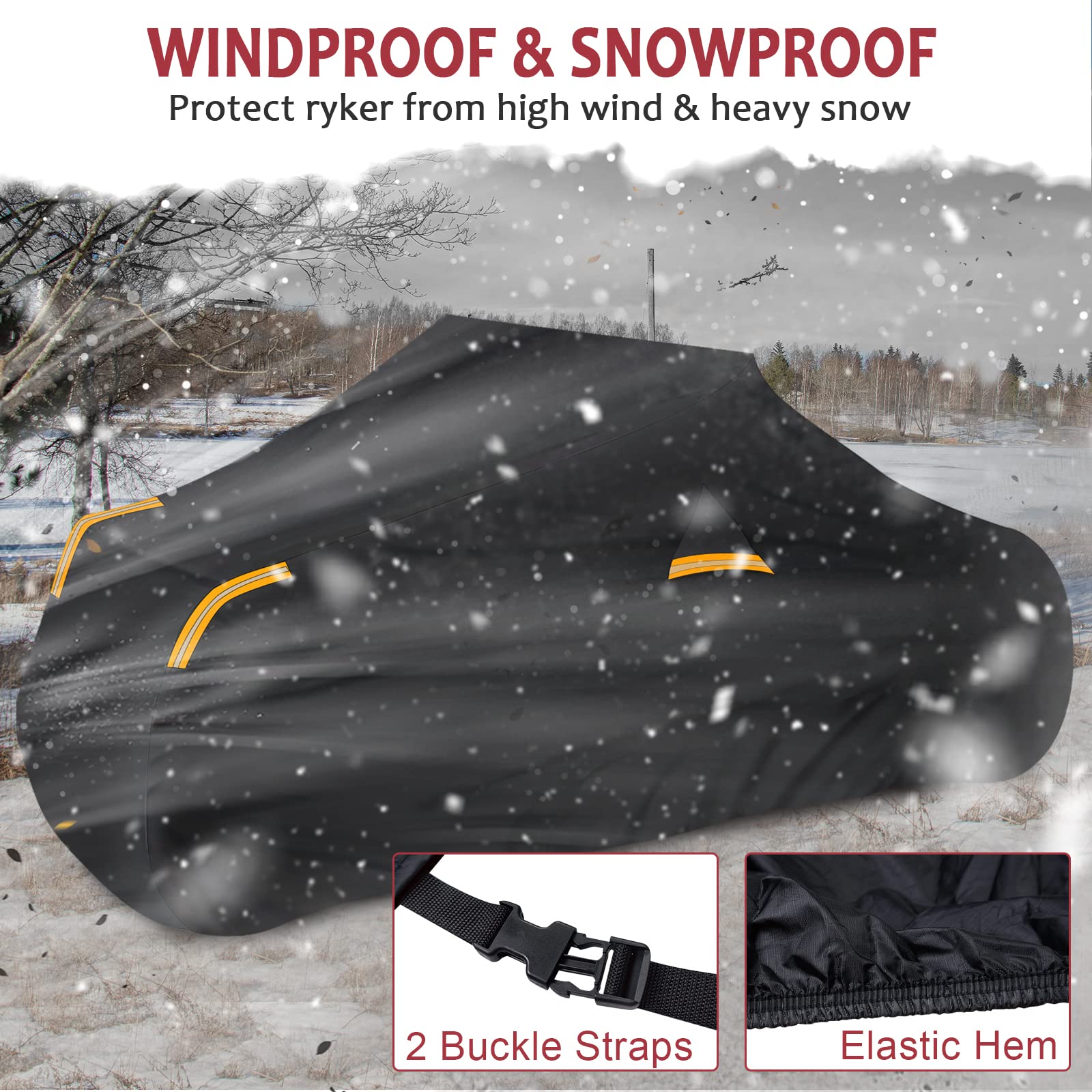 StarknightMT Ryker Cover all-weather protection for indoor and outdoor use