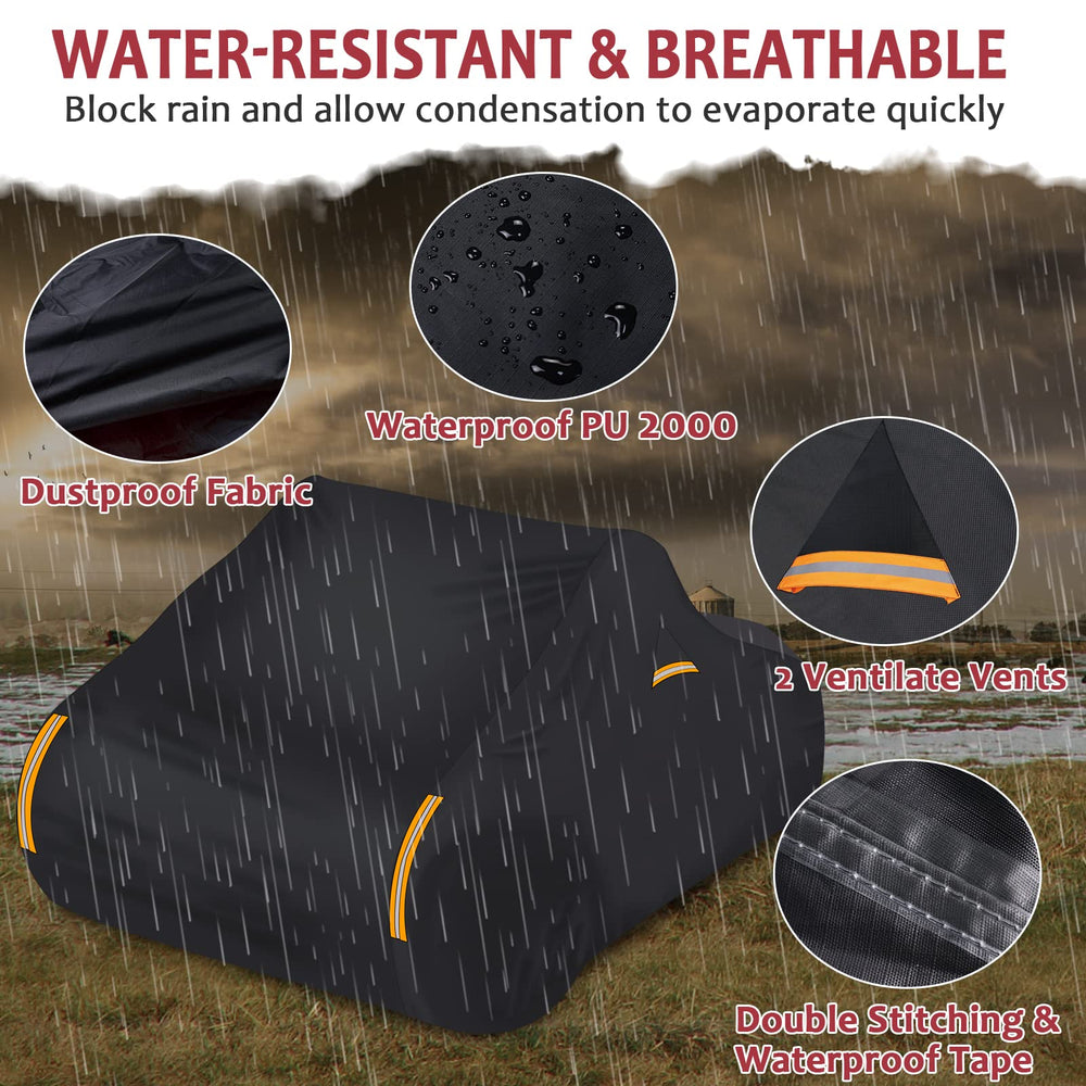 StarknightMT Ryker Cover waterproof design shields against rain and moisture