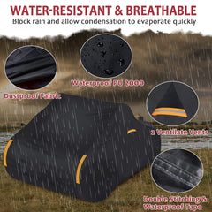 StarknightMT Ryker Cover waterproof design shields against rain and moisture
