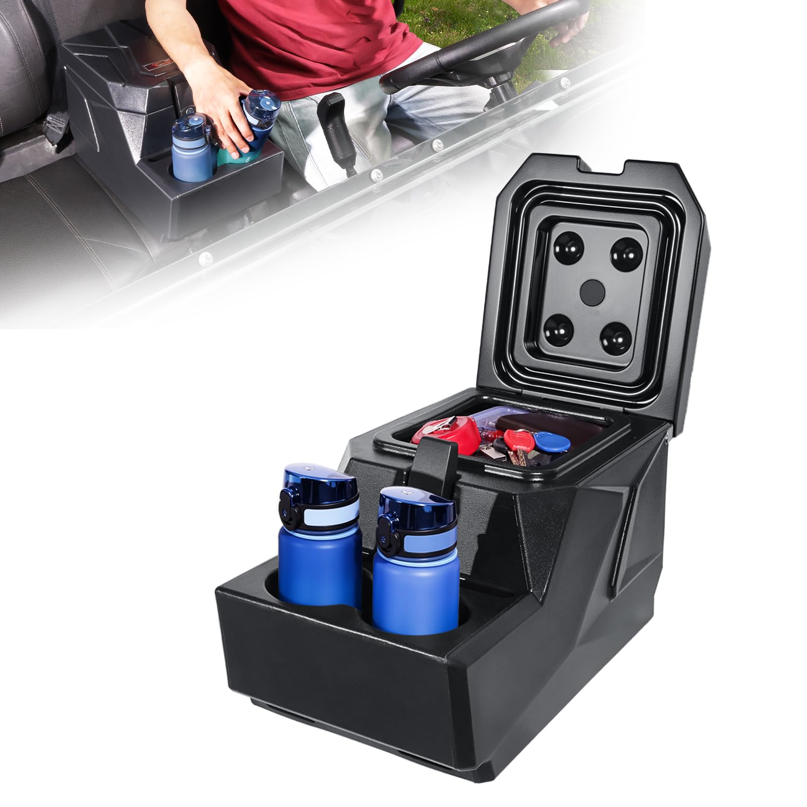 StarknightMT UTV center console universal fit for many models.