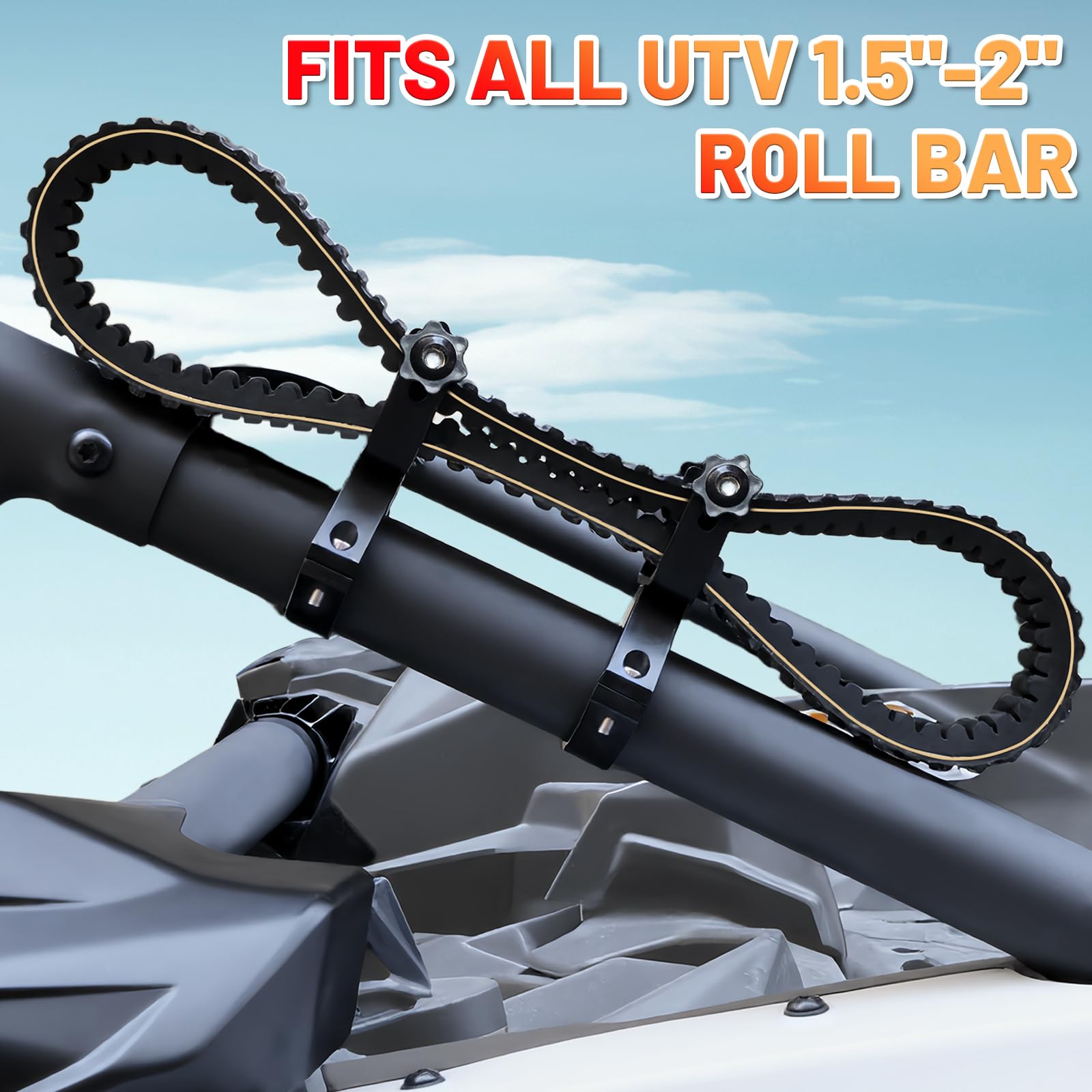 StarknightMT rust-protected coating visible on the belt mount after rugged use.