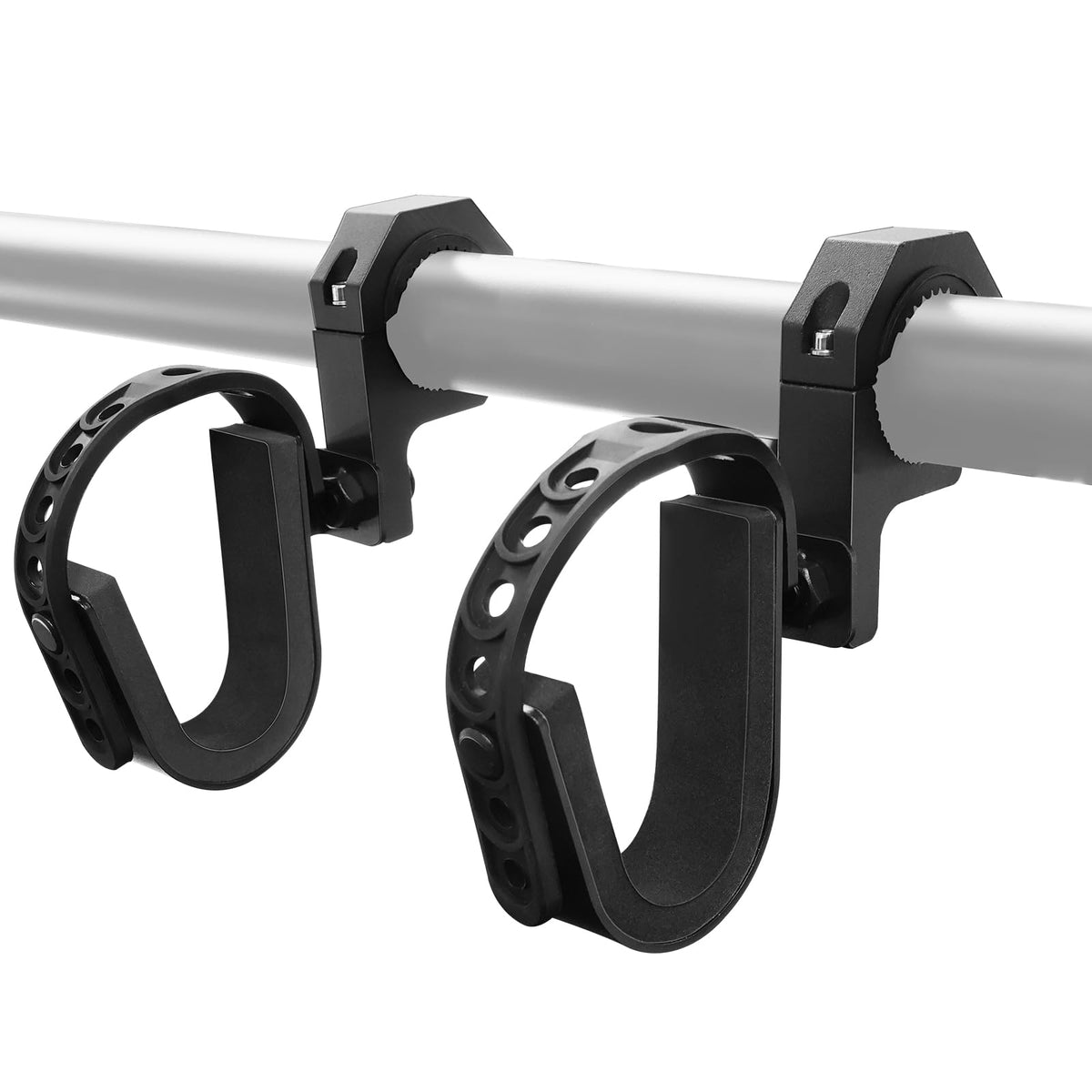 StarknightMT UTV gun holder on a 1-inch roll bar for secure mounting.