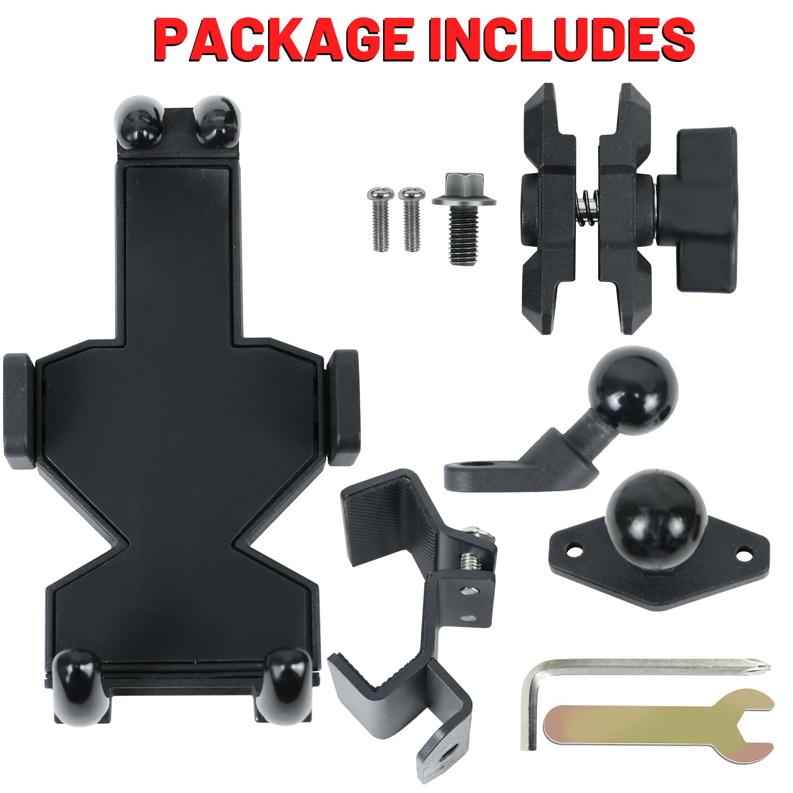 StarknightMT 8-claw design prevents slips during off-road shoots