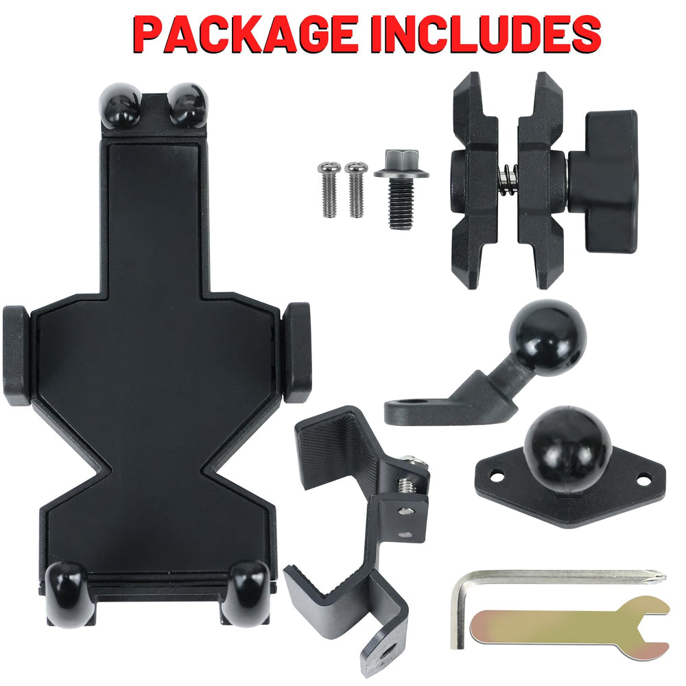 StarknightMT 8-claw design prevents slips during off-road shoots