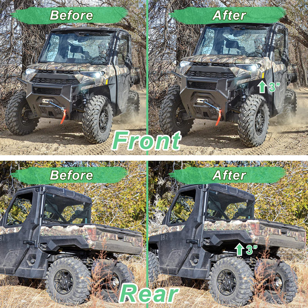StarknightMT UTV Ranger lift cutaway detail reveals bolt-on design.