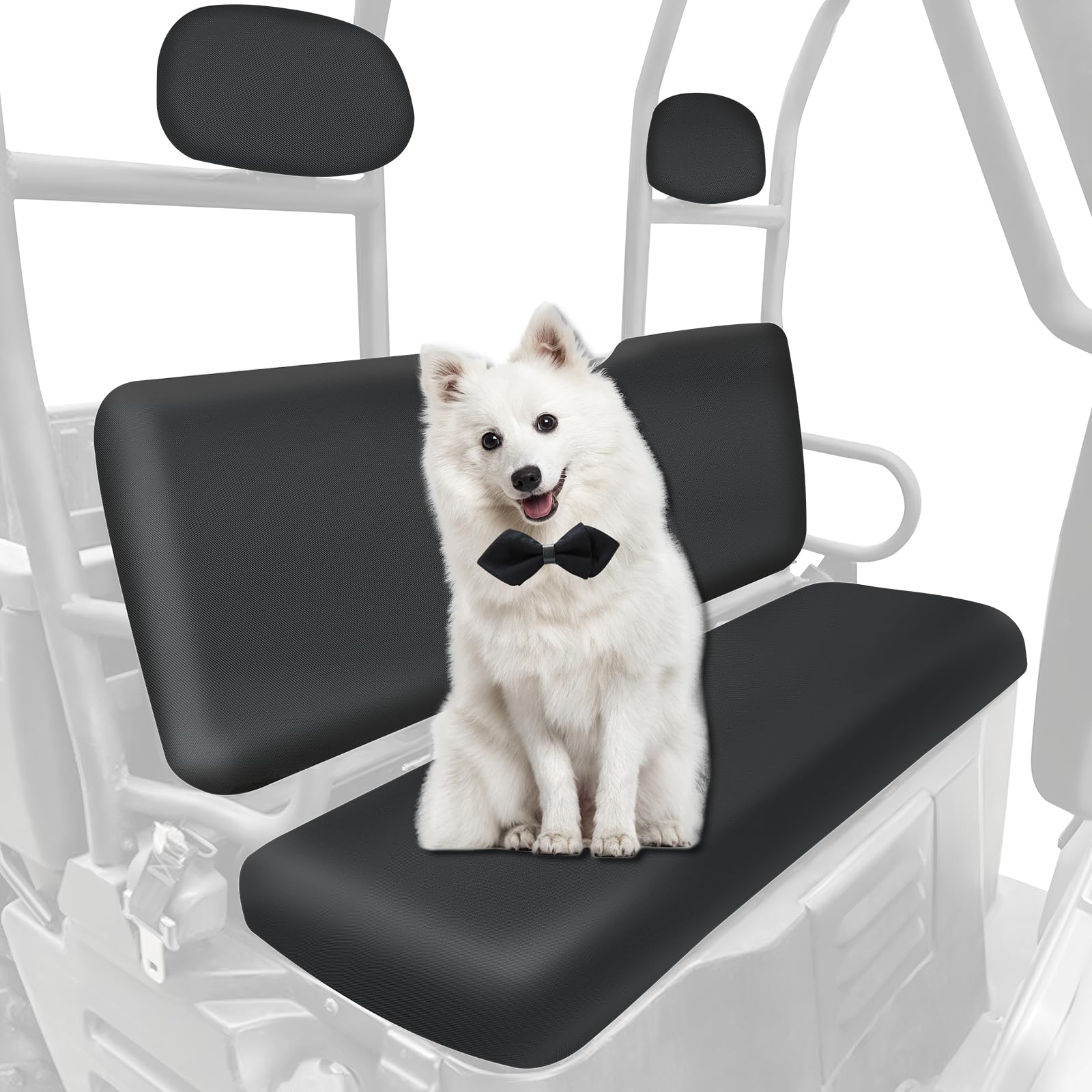 StarknightMT UTV Ranger headrest covers complete the protection kit.