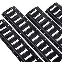 STARLEAPARTS 2' E Track rail shows rugged steel for secure trailer cargo.