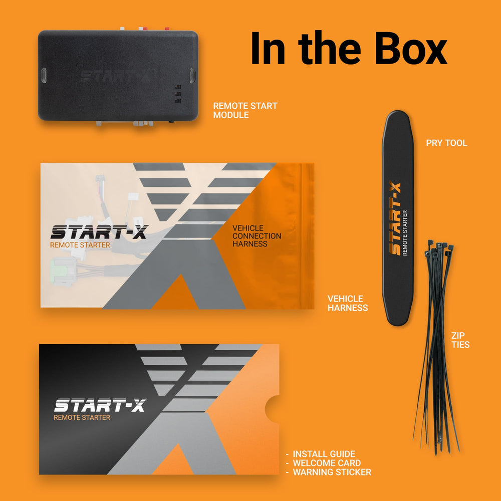 Compact Start-X kit ready for DIY installation at home