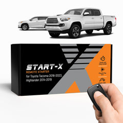 Start-X remote starter kit for Toyota Tacoma enables convenient pre-warmth from your OEM key.